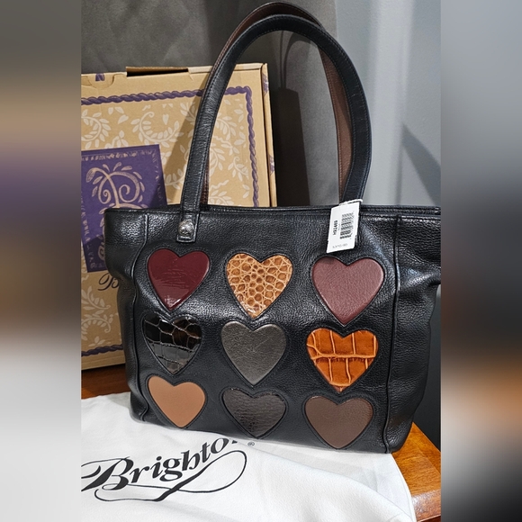 Black Brighton-Molly Heart stamp Purse and Wallet - Picture 8 of 16